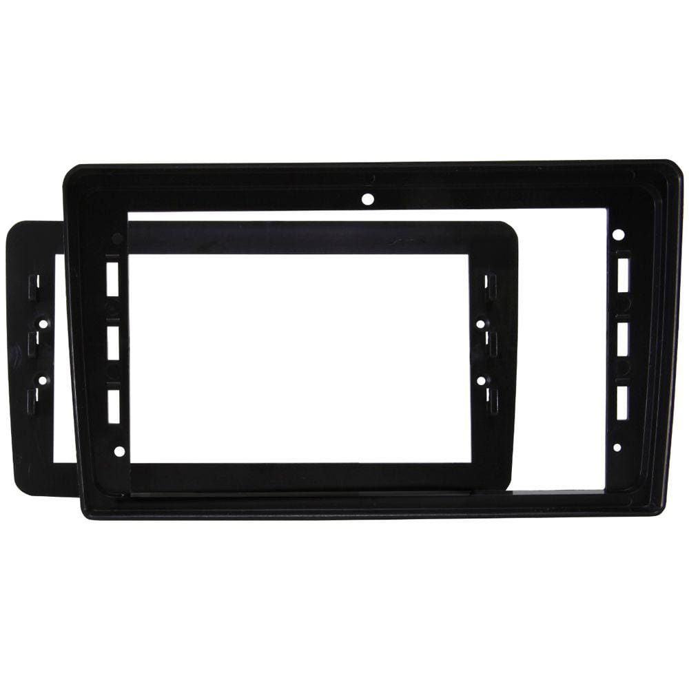 Moldura de Painel Adaptador Para Multimídia 9\" Polegadas Universal Preto