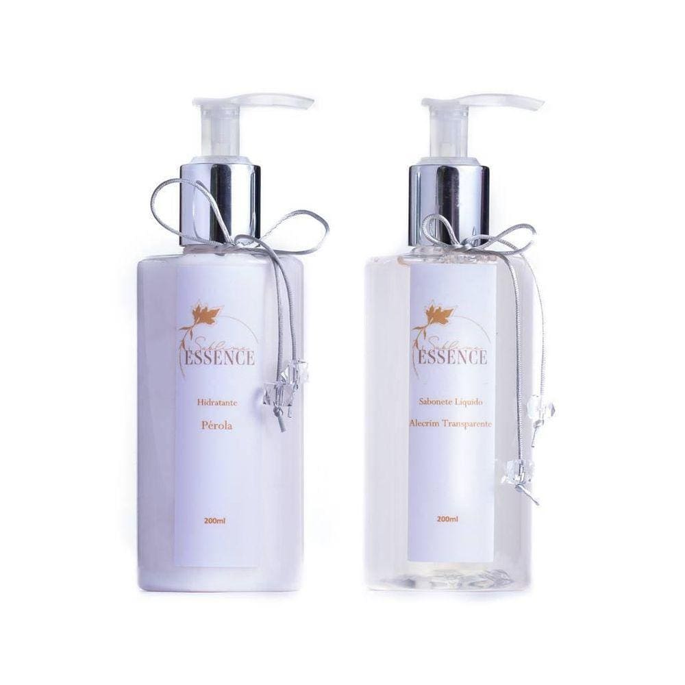 Kit Presente Sabonete Liquido E Hidratante Pérola 200Ml