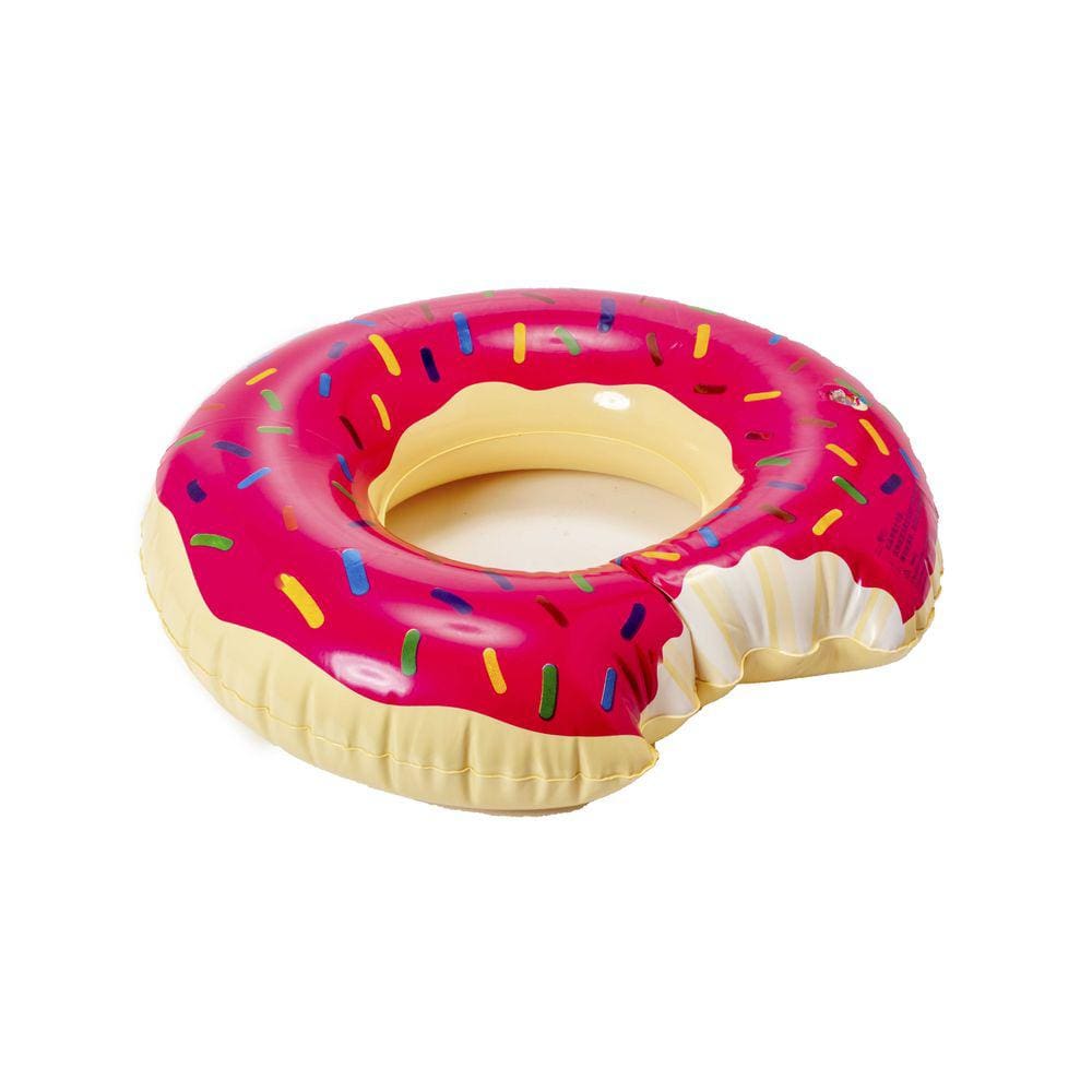 Boia Donut Com Confeito Mordida Festa Na Piscina