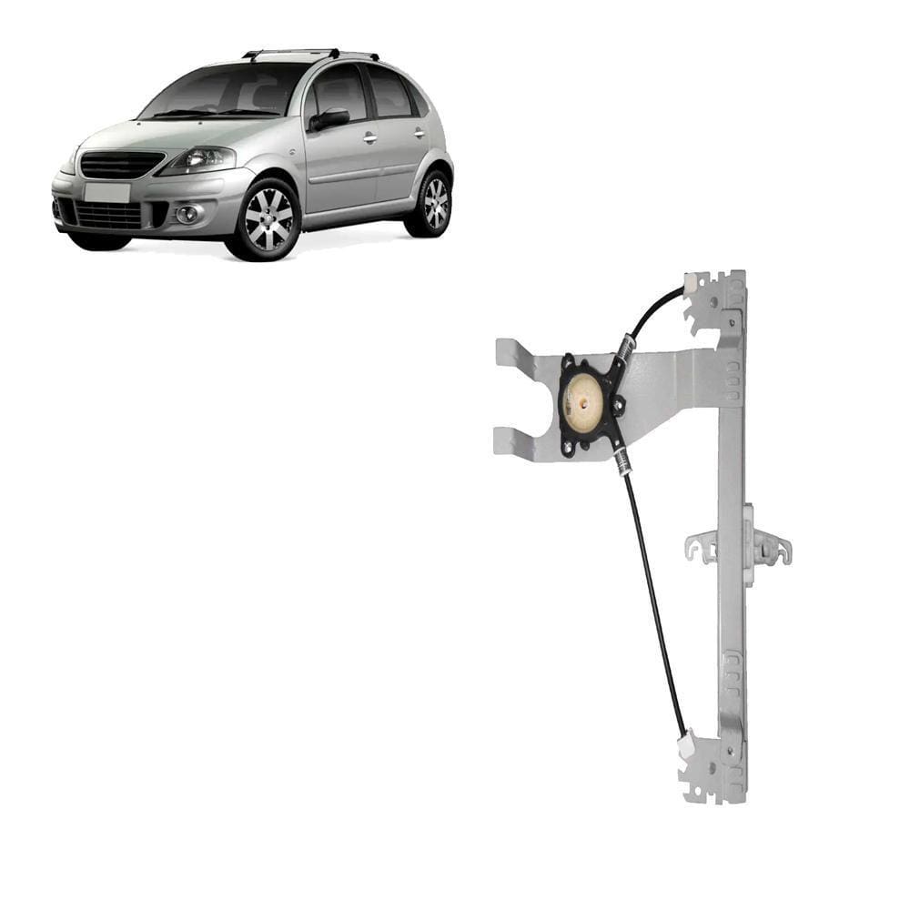 Maquina De Vidro Elétrica 4P Tras. Dir. S/Motor - C3 08 A 12