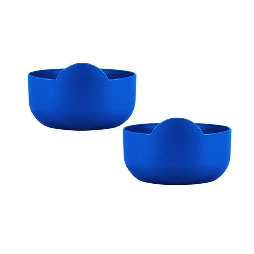Kit 2 Super Bowl Azul 475Ml Plástico Premium