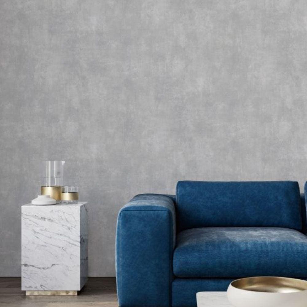 Papel De Parede Santorini Cinza - 10m X 0.53m