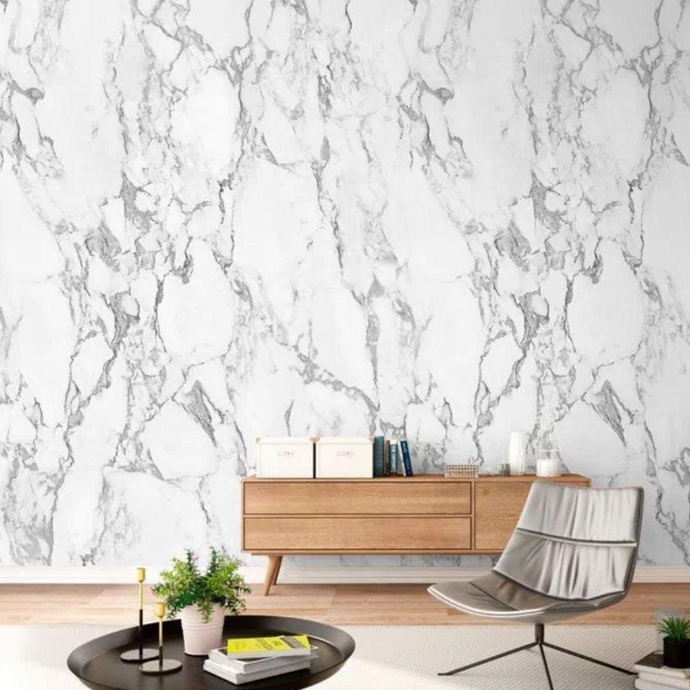 Papel De Parede Wanderlust Cinza - Tecnologia Avançada