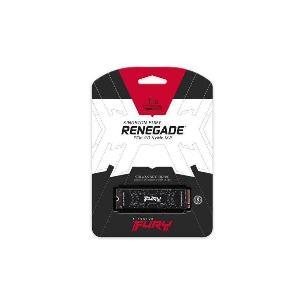 Ssd M.2 Kingston Fury Renegade Gen4 1Tb Pcie 4 7300Mbs