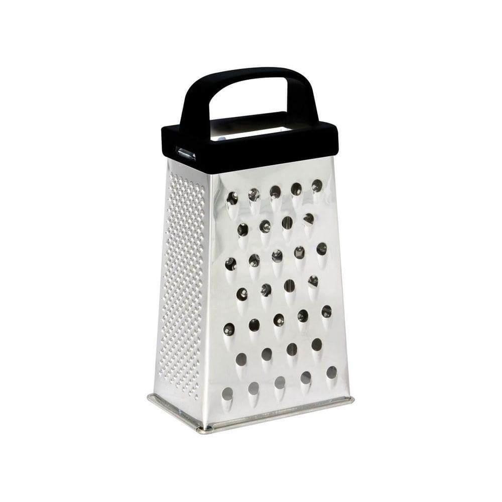 Ralador 4 Faces Em Inox Alça Black 16.5 Cm Mimo Style