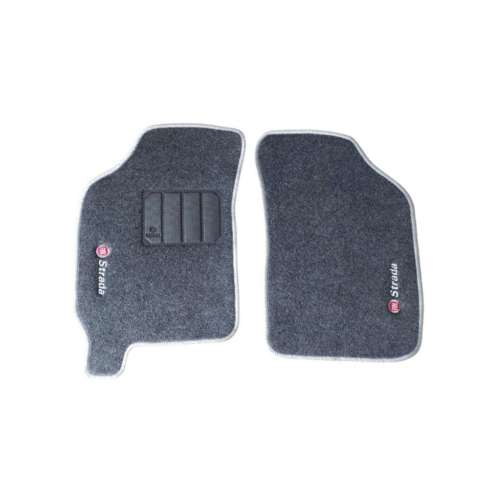 Tapete Carpete 5Mm Fiat Strada Cabine Simples 2008 A 2012