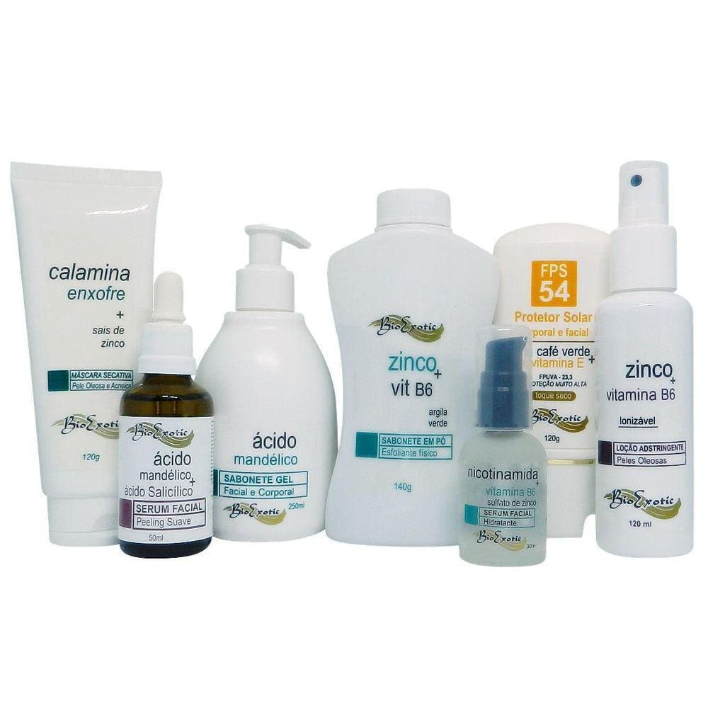 Kit Clareamento Facial - Pele Negra E Oleosa Bioexotic