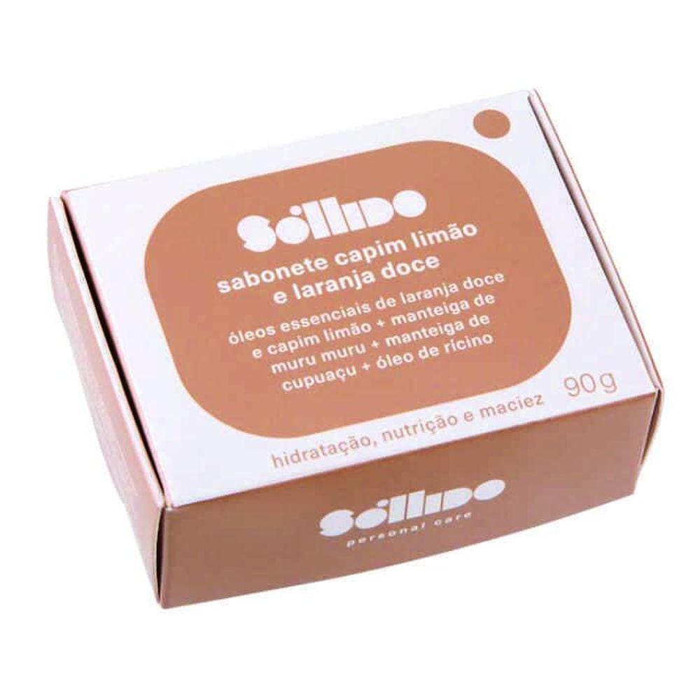 Sabonete Capim Limão E Laranja Doce Sóllido 90G