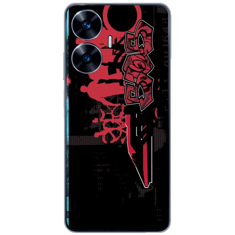 Capa Adesivo Skin055 Verso Para Realme C55 (2023)