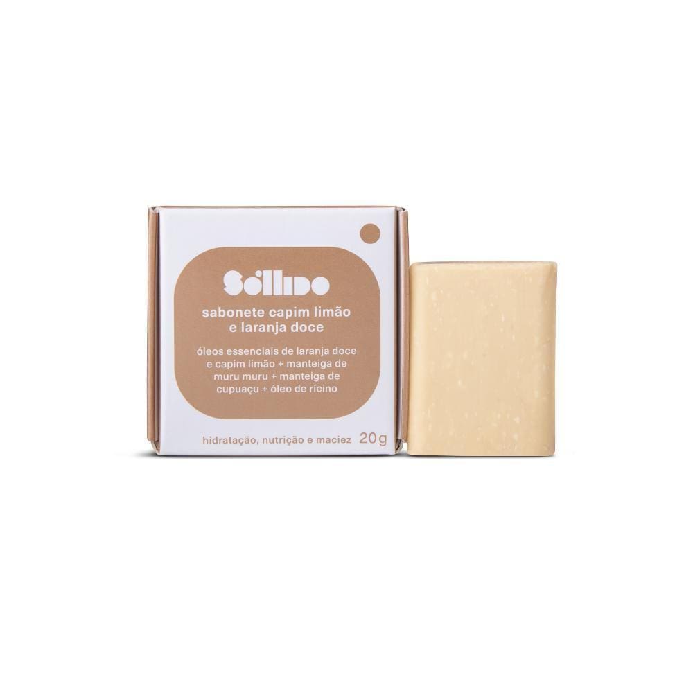 Sabonete Capim Limão E Laranja Doce Sóllido 20G
