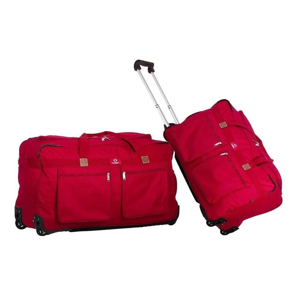 Sacola Bolsa Mala De Viagem De Bordo Grande Com Rodinhas