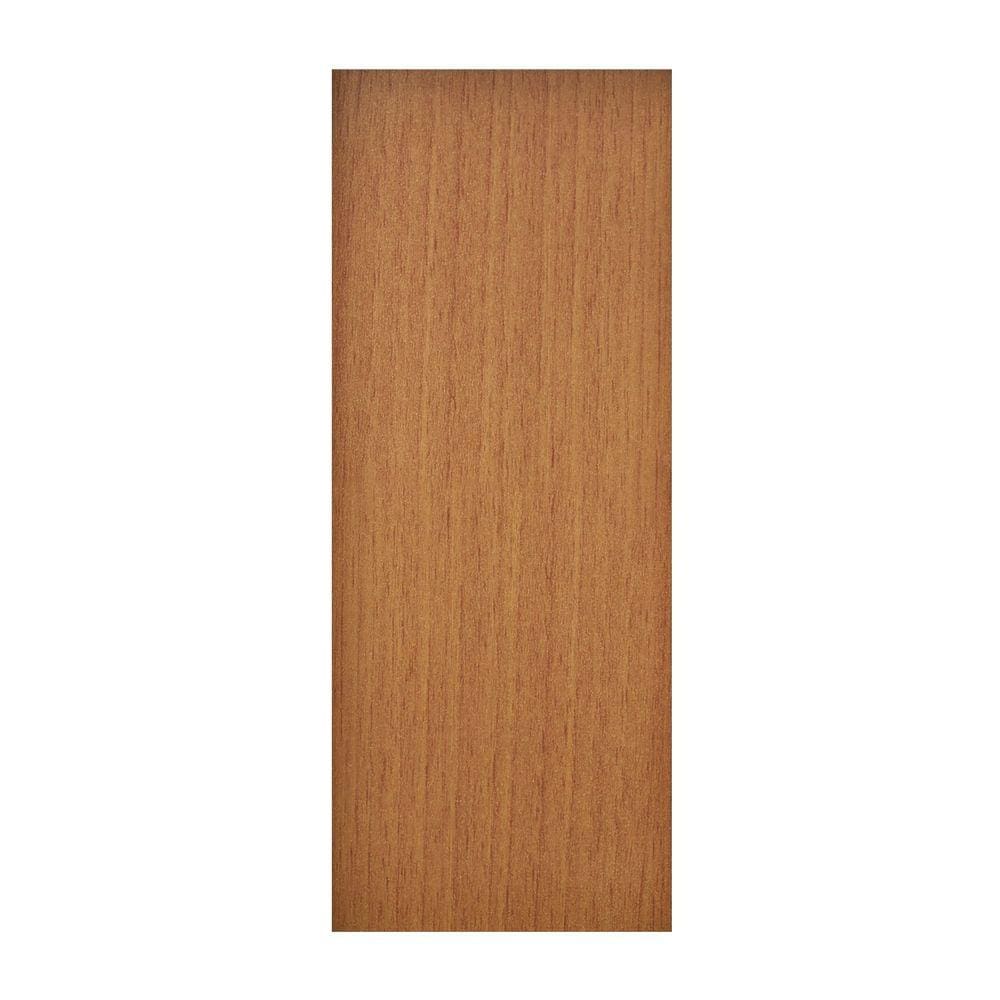 Porta de Madeira 210x90cm Espessura 3,5cm Mso Eucaplac Eucatex Nogal Mel