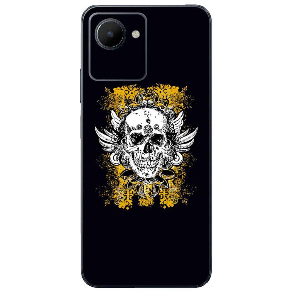 Capa Adesivo Skin374 Verso Para Realme C30s (2022)