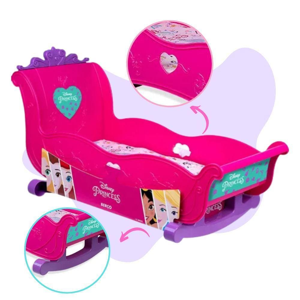 Bercinho Para Bebê Reborn Divertida Com Acessórios