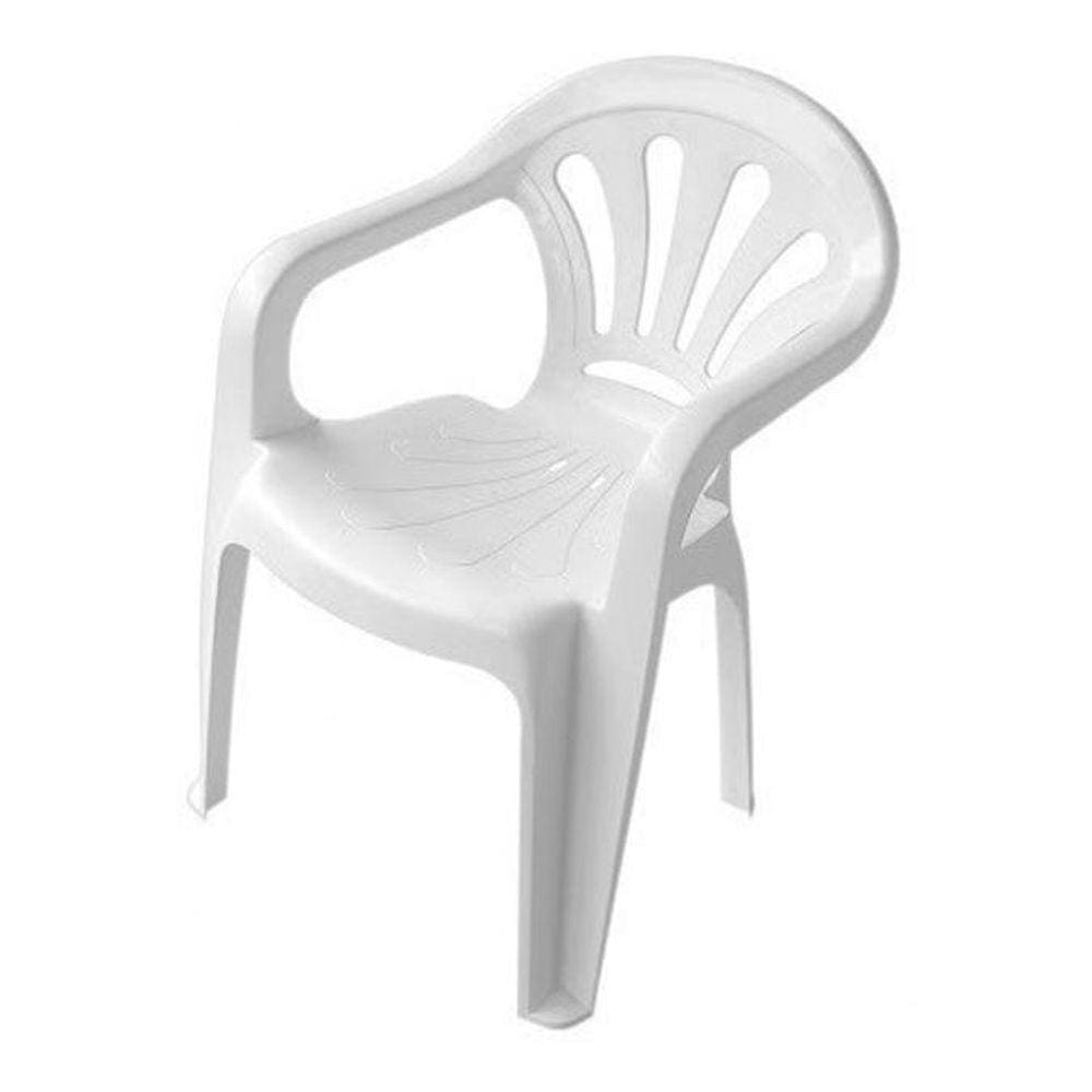 Cadeira De Plástico Mod. Poltrona Bistrô
