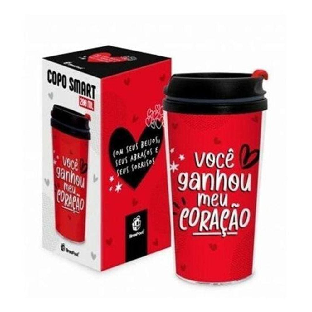 Copo Smart Voce Ganhou meu Coraçao 200ml
