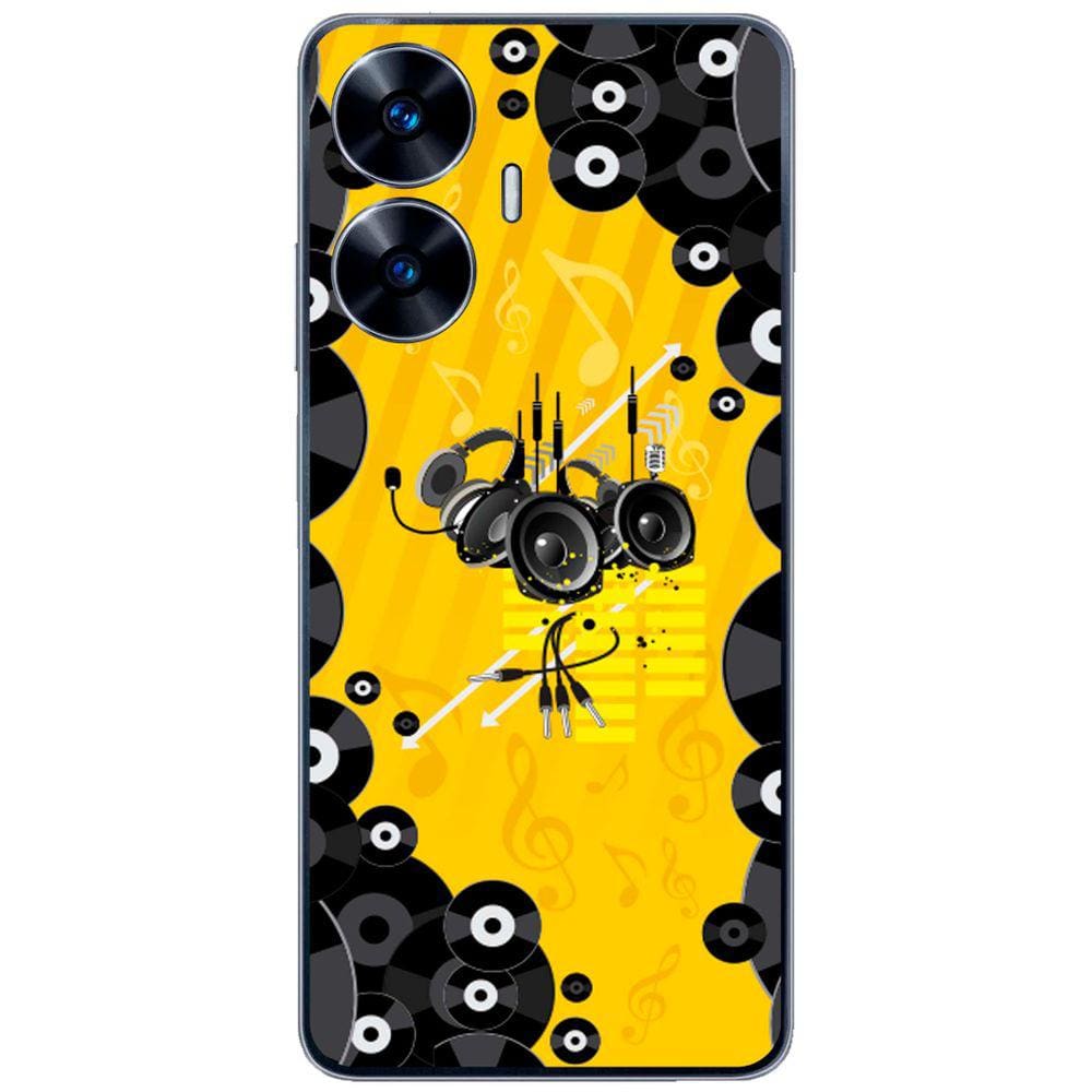 Capa Adesivo Skin354 Verso Para Realme C55 (2023)