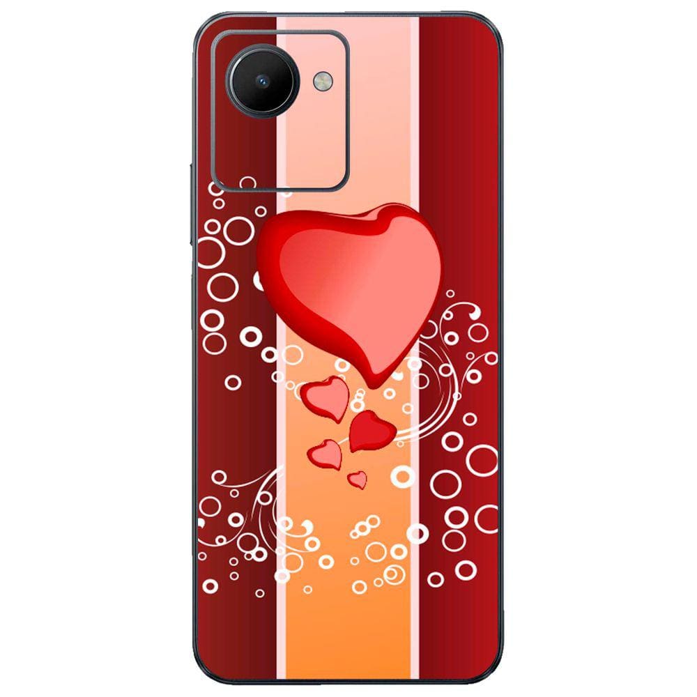Capa Adesivo Skin372 Verso Para Realme C30s (2022)