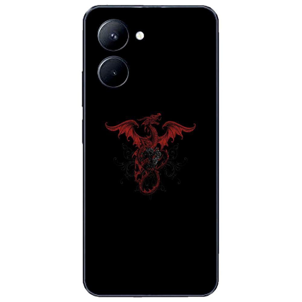 Capa Adesivo Skin255 Verso Para Realme C33 (2023)
