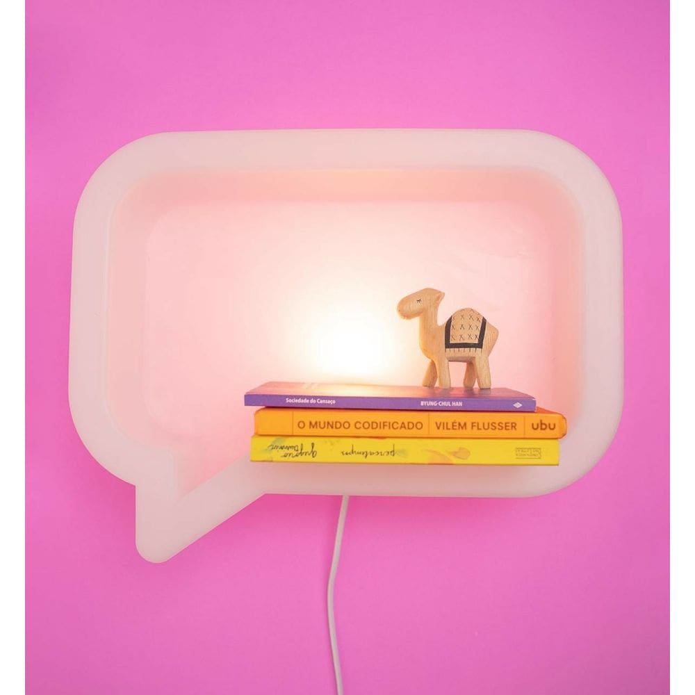 Nicho Luminária Balão Illuminated Chat