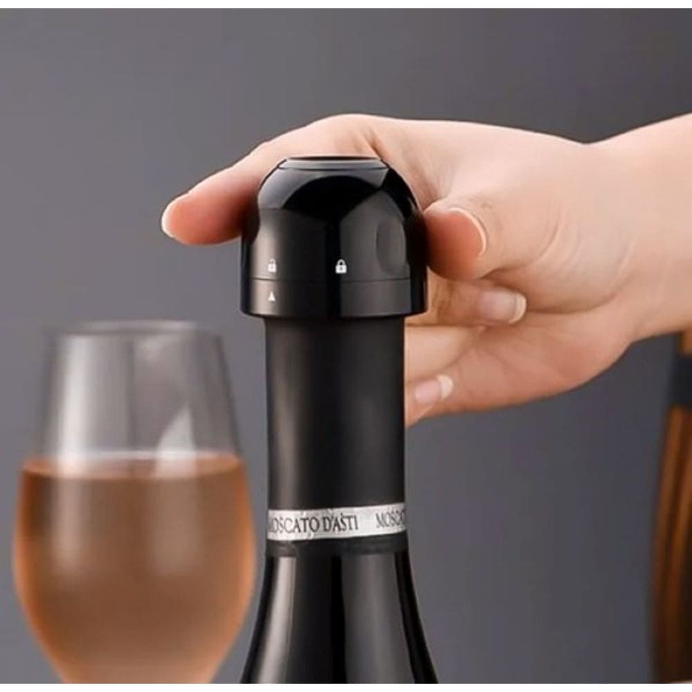 Tampa Vedadora com Trava para Garrafas Fast Sealer