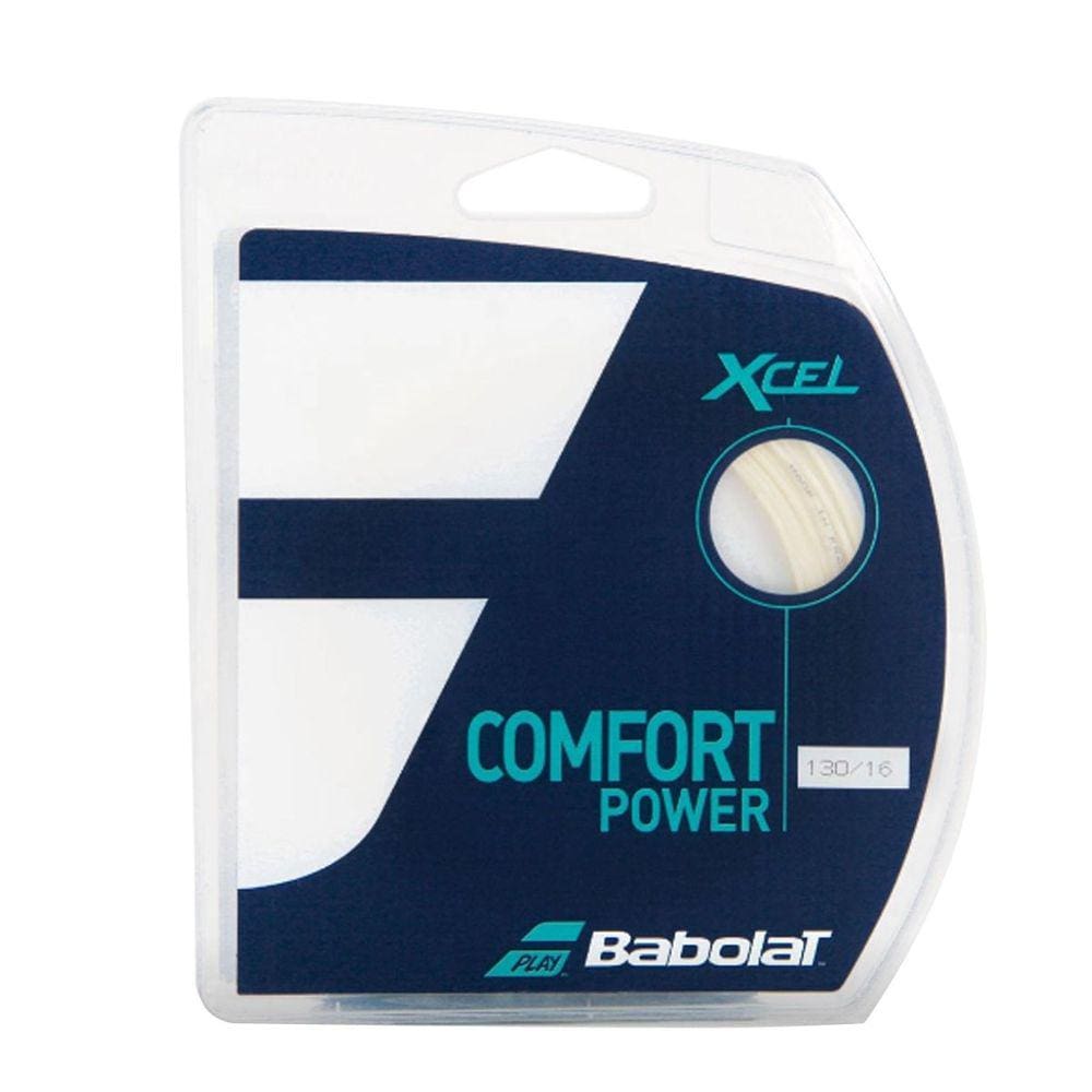 Set de Corda para Raquete de Tênis Babolat Xcel Natural - 1.30mm