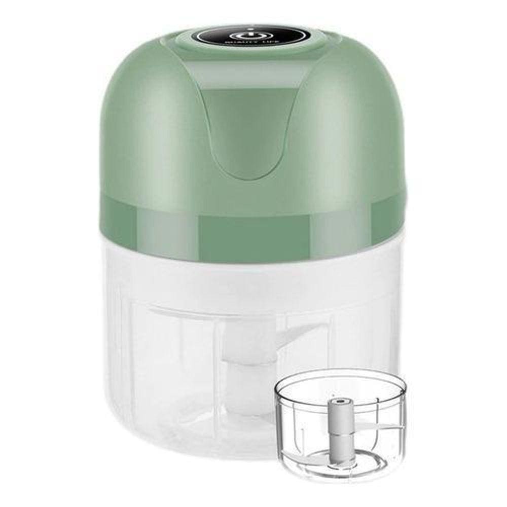 Mini Processador Portátil Sem Fio 300ml Verde