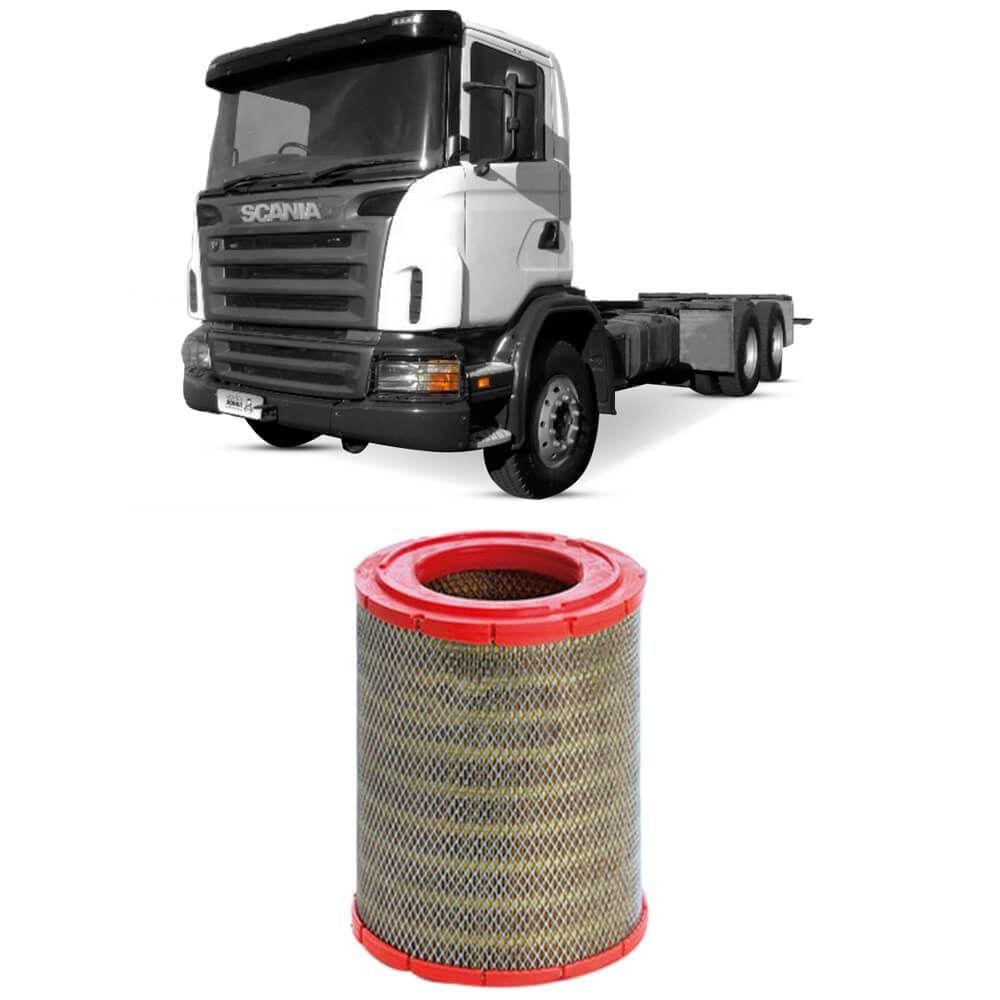 Filtro Ar Scania P94 Ga Dsc9 12 260hp 99 A 2004 Metal Leve
