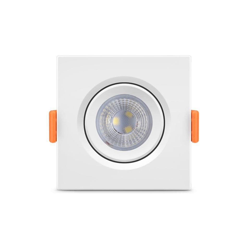Led Spot Mr11 Quadrado Direcionavel 3W 210Lm 6500K