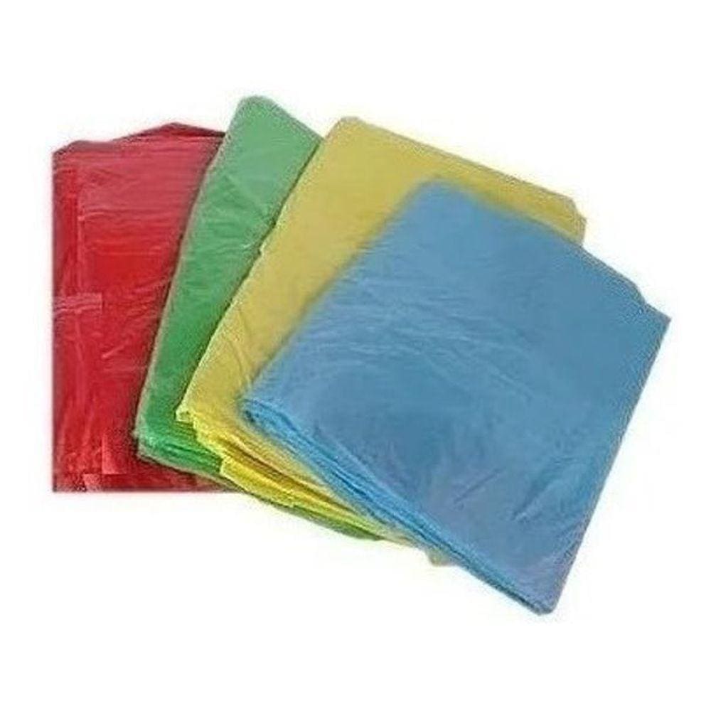 Sacos Para Lixo Coloridos 20 Litros Normal 100 Un Cj 4 Pc