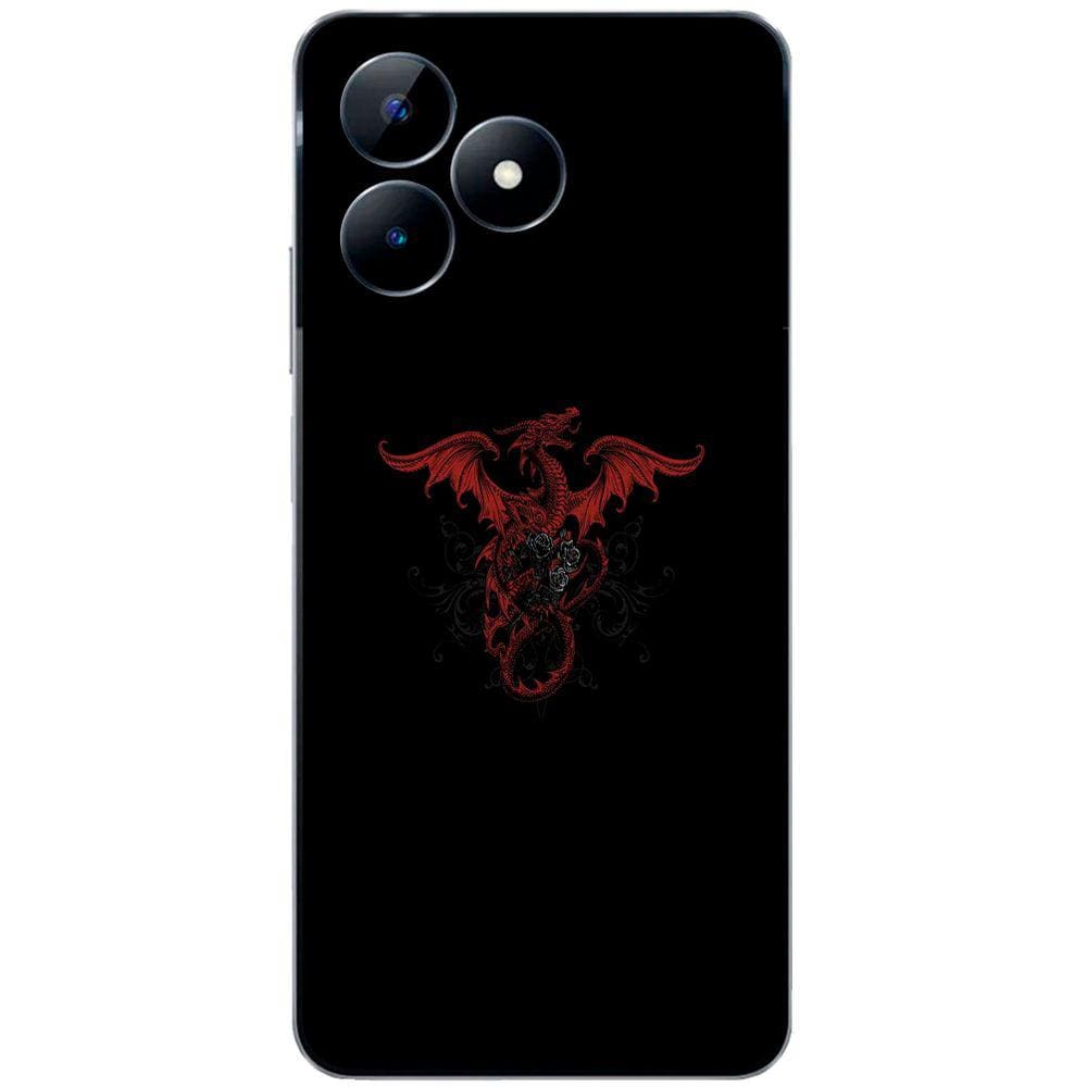 Capa Adesivo Skin255 Verso Para Realme C51 (2023)
