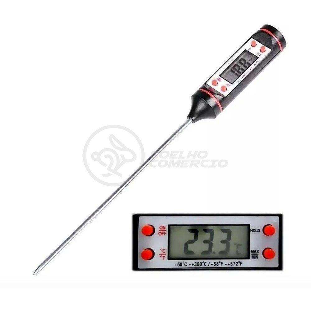 Termômetro Culinário Cozinha Digital -50ºc A +300ºc