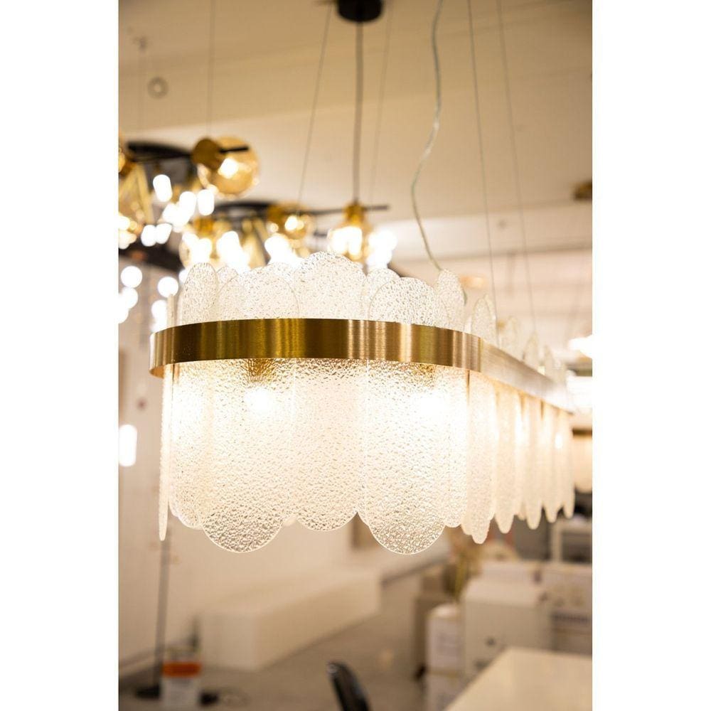 Pendente Nexia 12xg9 Max 20w Bella Iluminação Dourado