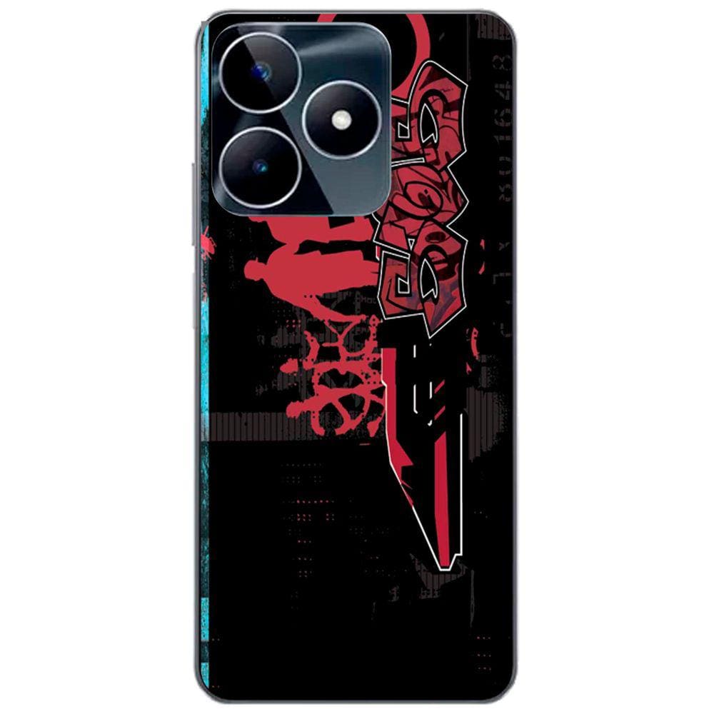 Capa Adesivo Skin055 Verso Para Realme C53 (2023)