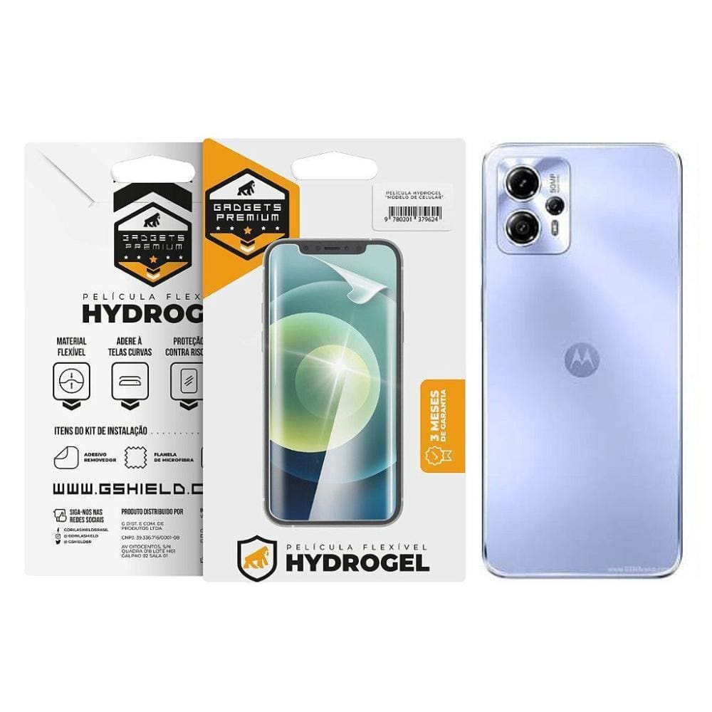 Película Para Moto G13 - Traseira Hydrogel Hd - Gshield
