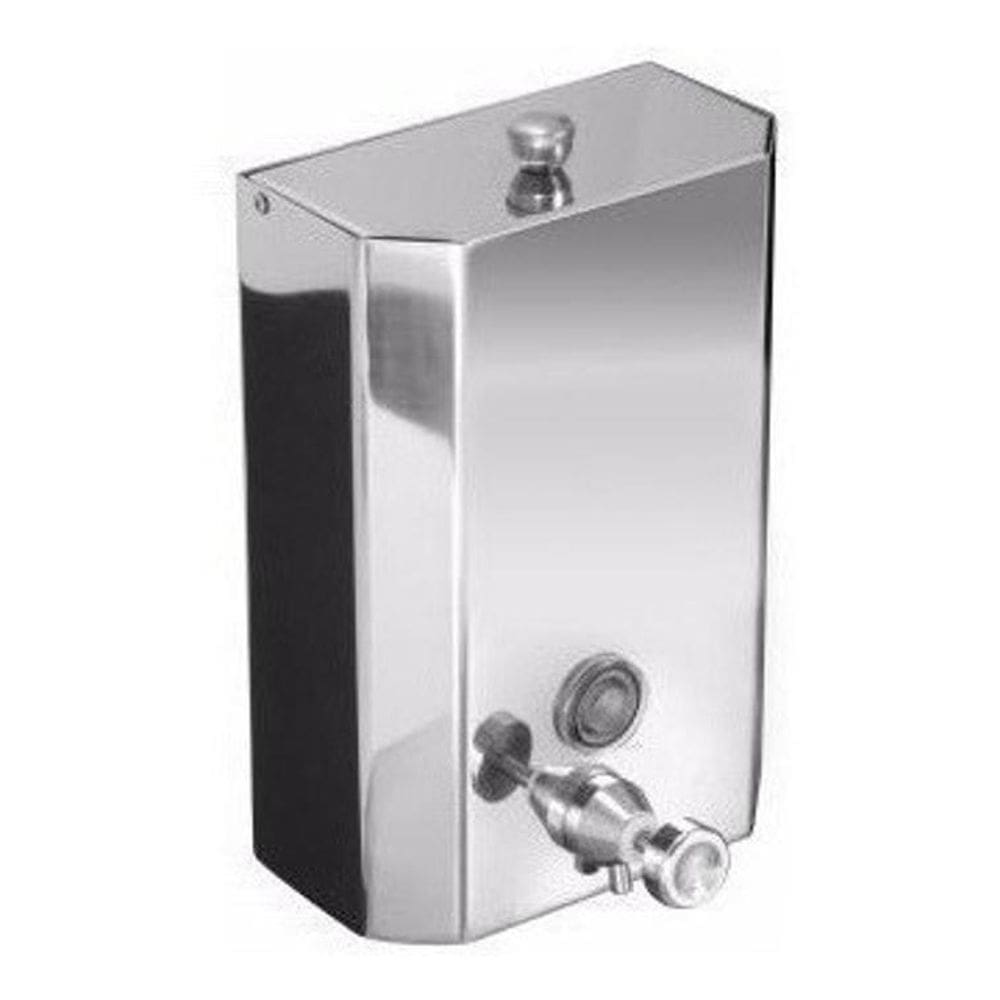 Saboneteira 2 Litros Em Aço Inox 304 Sem Fechadura