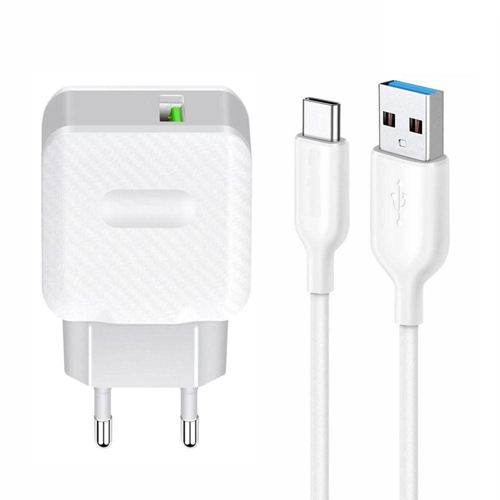 Carregador Turbo Com Cabo Para Motorola Moto Moto G7 G7 Play