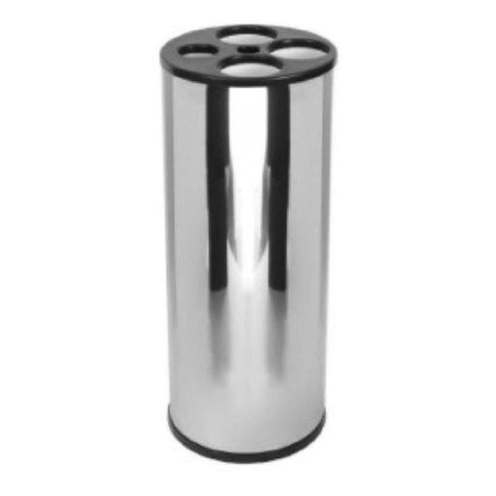 Lixeira Dispensador De Copos De Agua E Café Aço Inox 30L