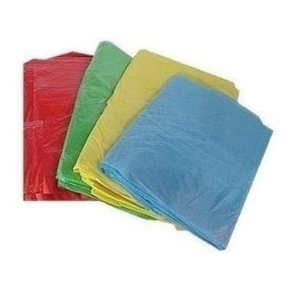Kit 4 Saco Para Lixo Coleta Seletiva 60Lts Cores