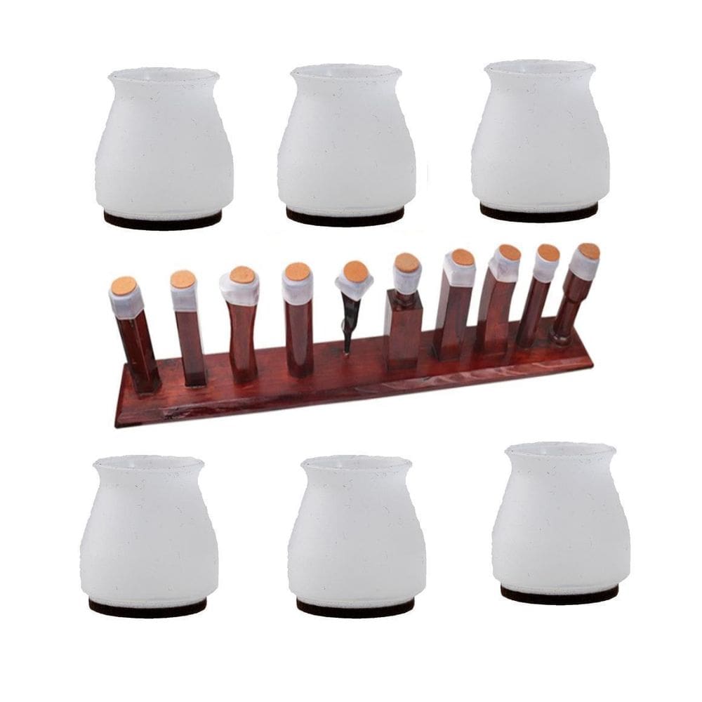 Capa de Silicone com Feltro para Pé de Móveis - Geoprotector