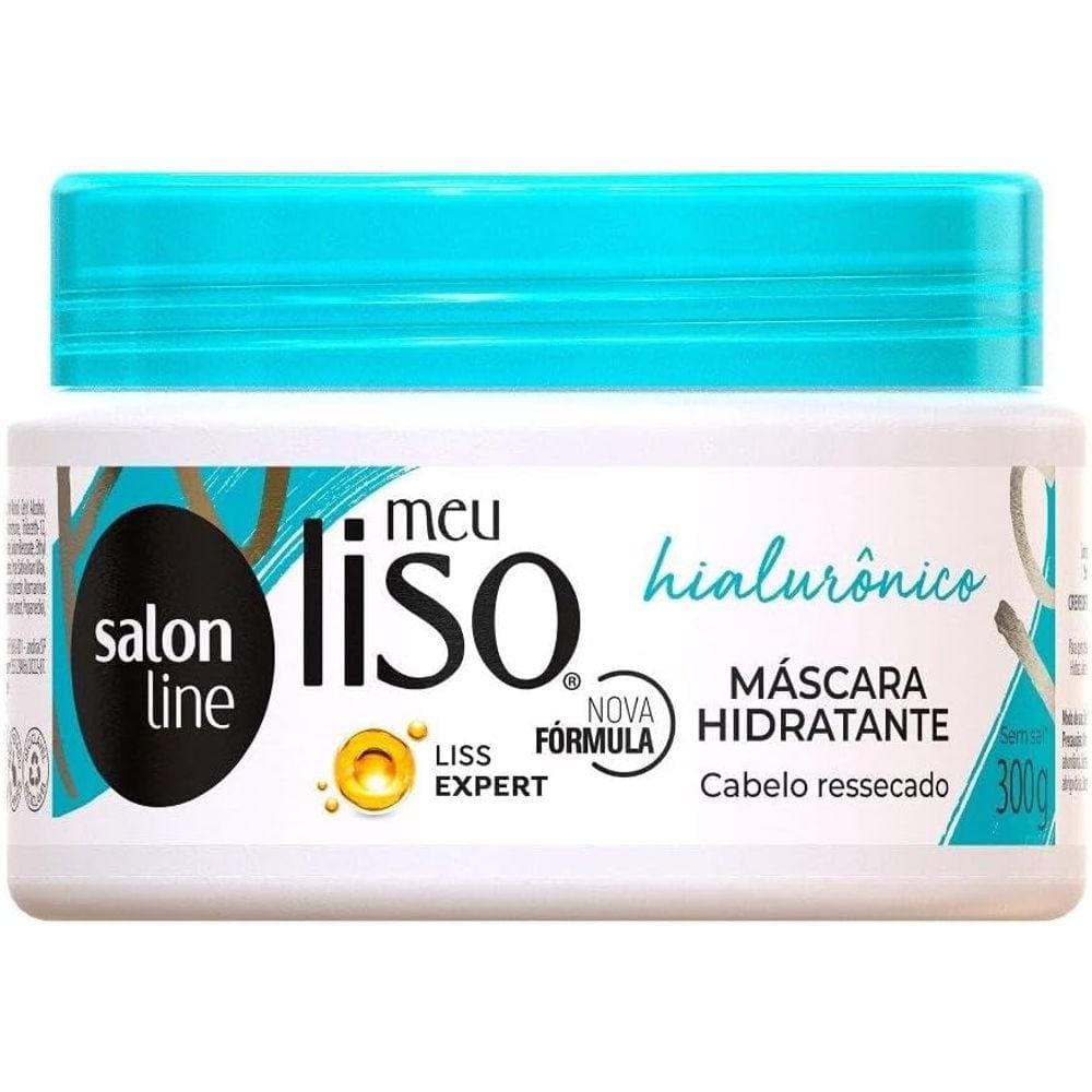 SalonLine Máscara Meu Liso Spa Capilar Ácido Hialurôn.- 300g