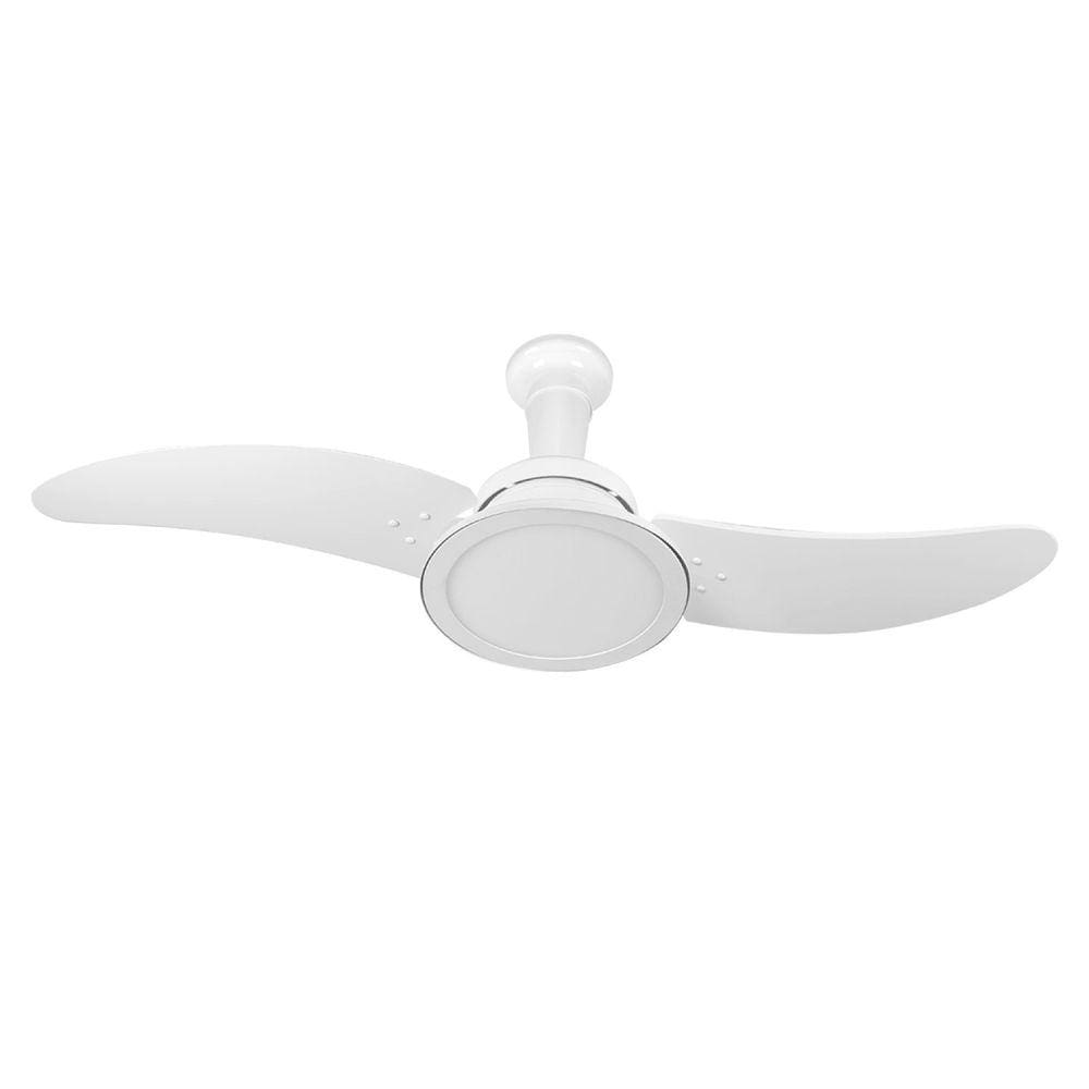 Ventilador de Teto Euro LED Branco 110V 130W Tron Ventiladores Branco