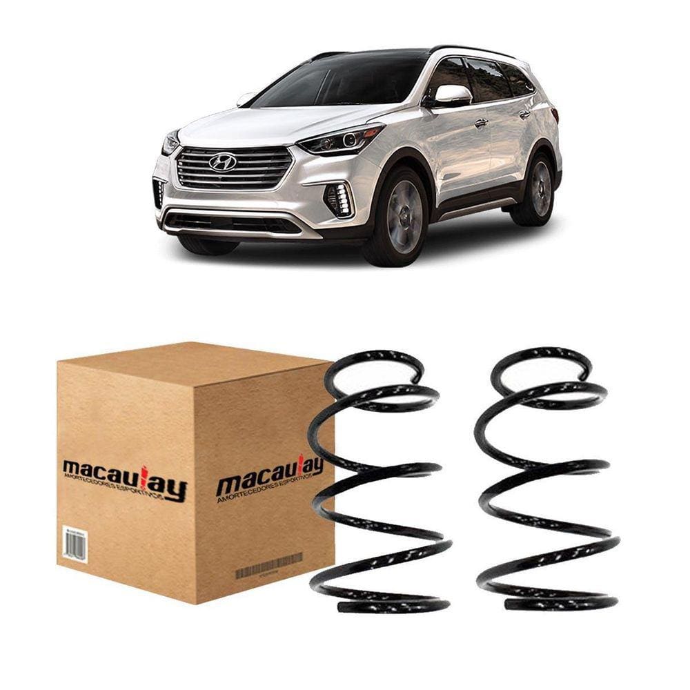 Par De Molas Convencionais Dianteiras - Santa Fe Ate 2015