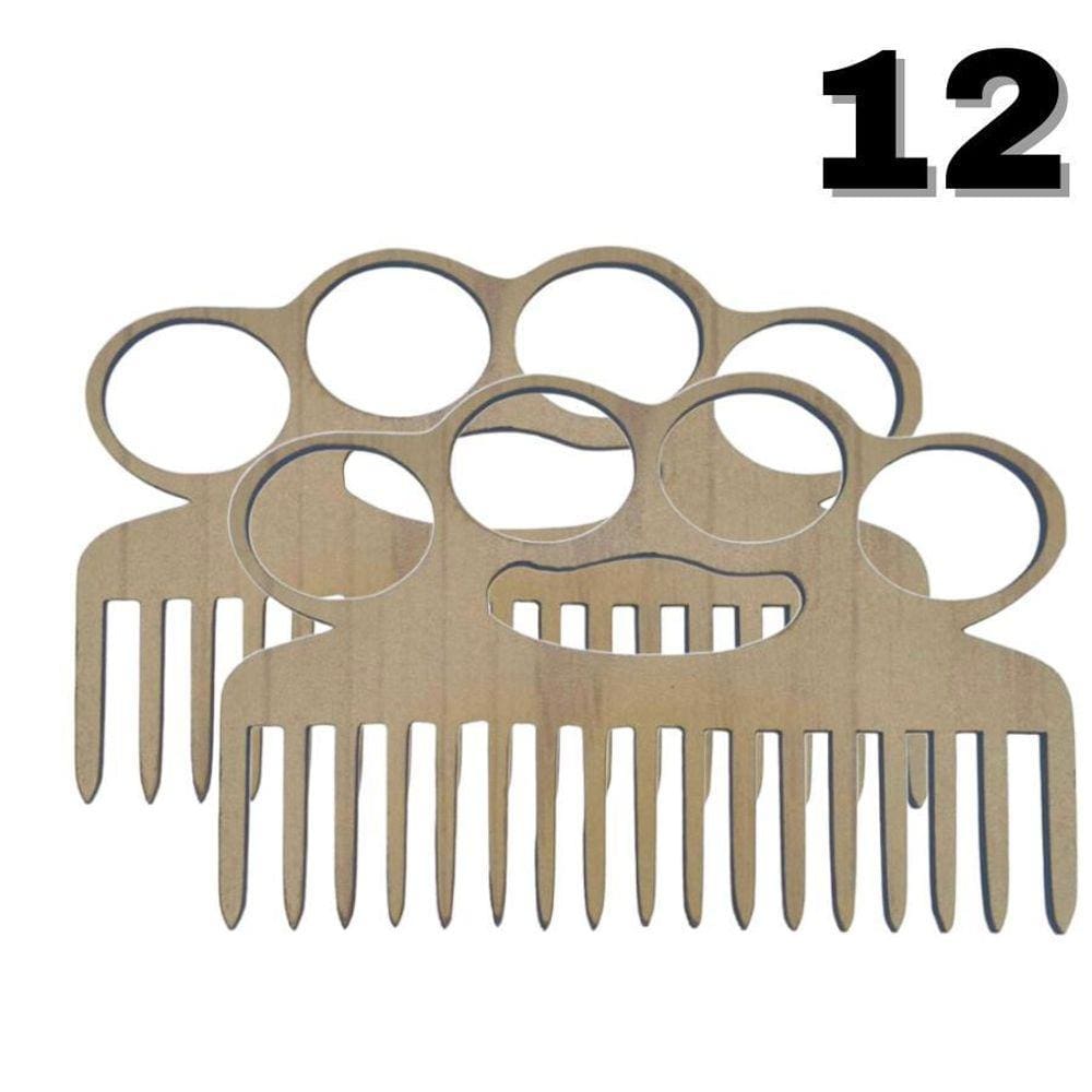 2 Pentes Para Bigode E Barba Modelo Bigode Mdf Resistente 12