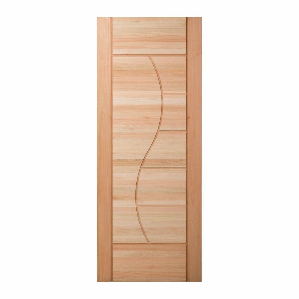 Folha de Porta Maciça 210x82cm Eucalipto Pm89 Evidence Cruzeiro Portas Nude