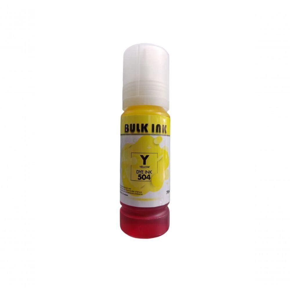 Tinta Bulk Ink Epson El8000/8100/504 Yell 70ml .