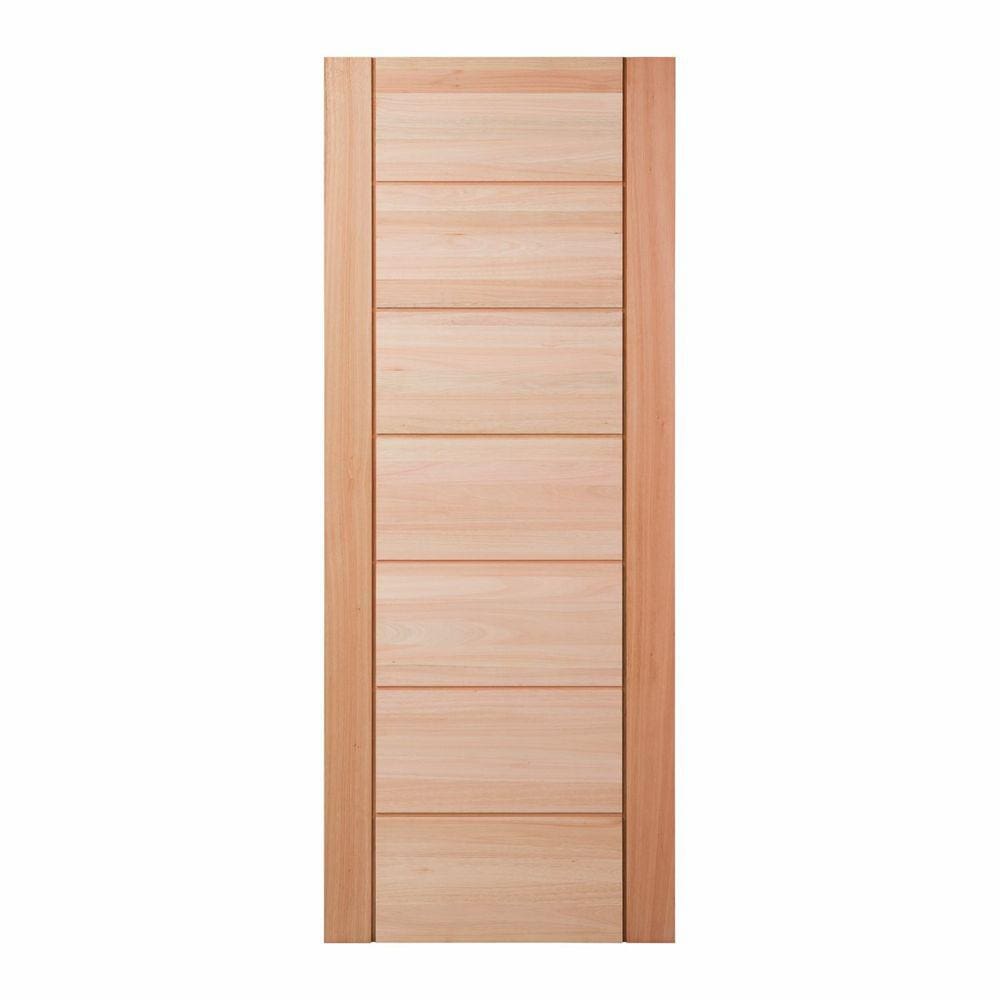 Folha de Porta Maciça 210x82cm Eucalipto Pm58 Quartier Cruzeiro Portas Nude