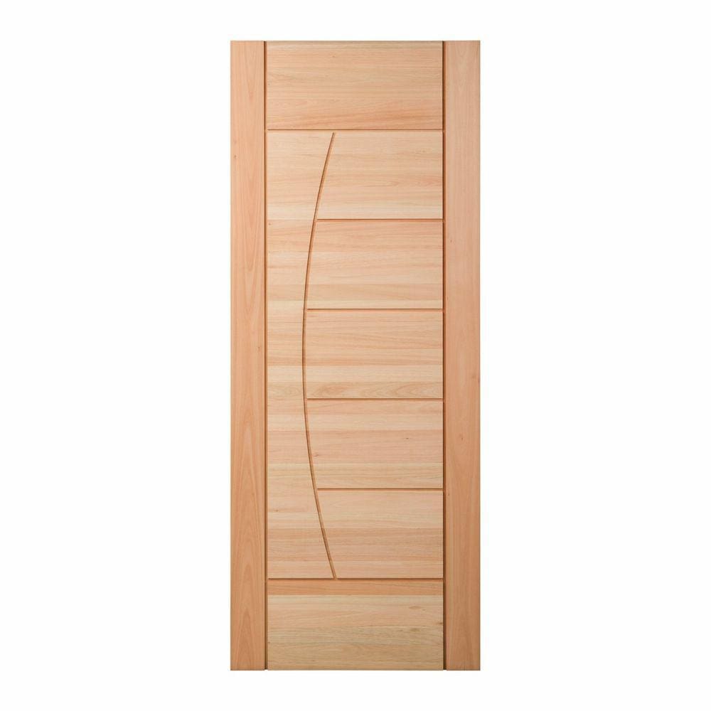 Folha de Porta Maciça 210x82cm Eucalipto Pm78 Solar Cruzeiro Portas Nude