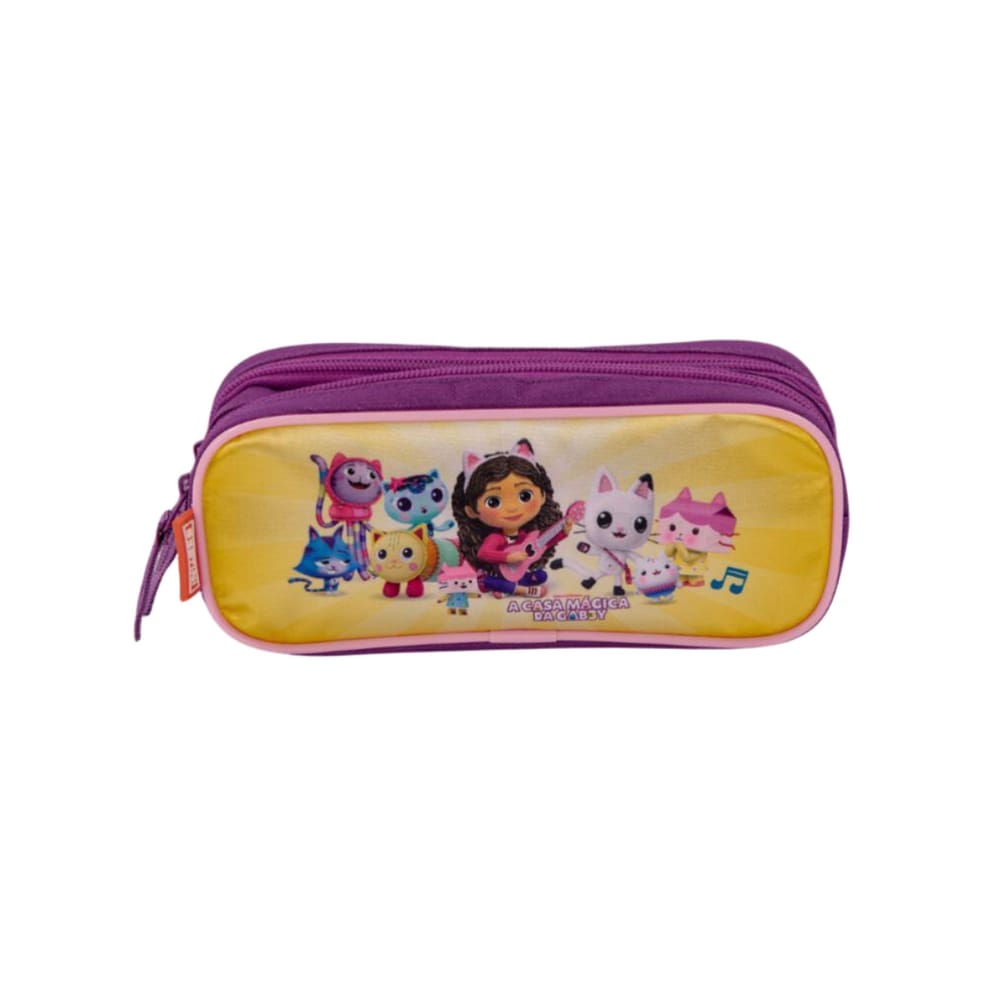 Estojo Infantil Duplo - A Casa Mágica Da Gabby