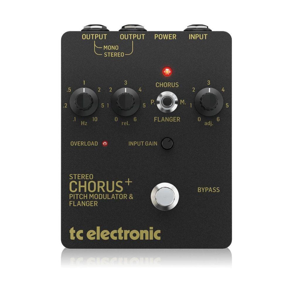 Pedal P/Guitarra/Contrabaixo Scf Gold Chorus Tc Eletronic